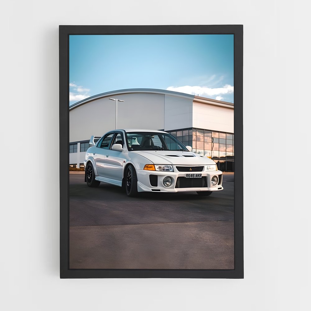 Poster Lancer Élite – affiche Mitsubishi (vue 2)